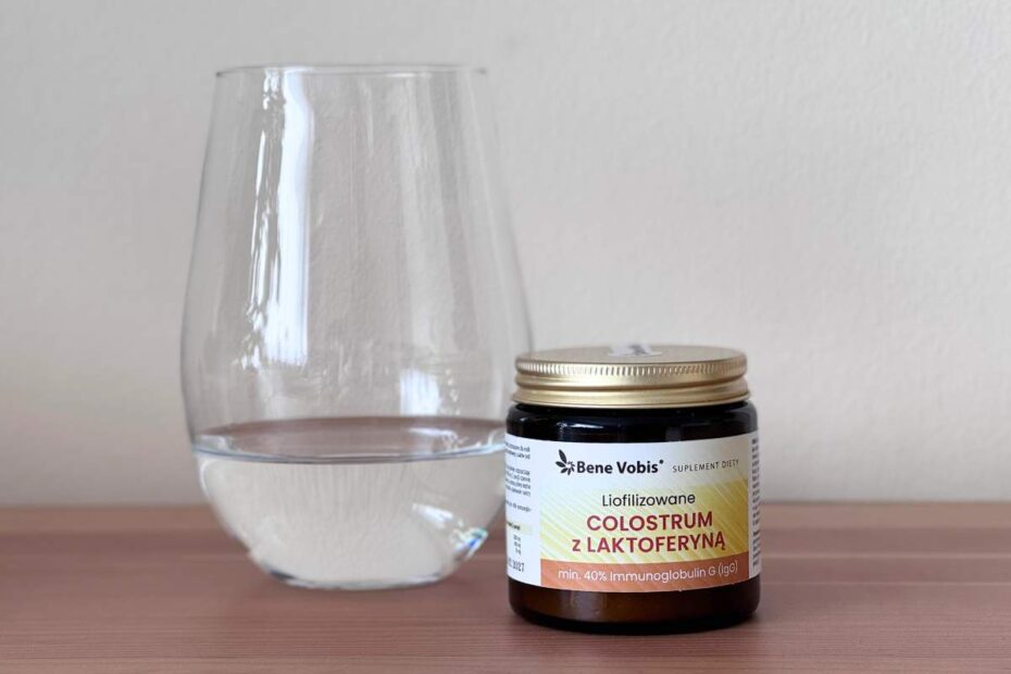 Słoiczek z colostrum Bene Vobis z laktoferyną