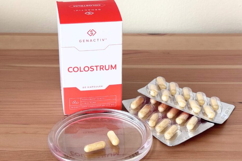 Kapsułki z colostrum Genactiv