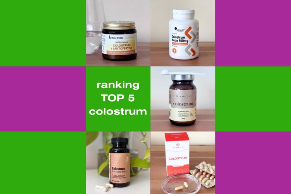 Ranking TOP 5 colostrum