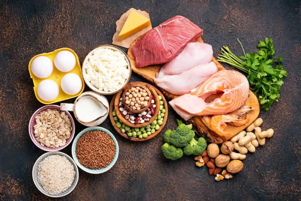 Produkty spożywcze obfite w białko zawierają glicynę