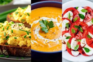 Śniadanie, obiad i kolacja na diecie low FODMAP