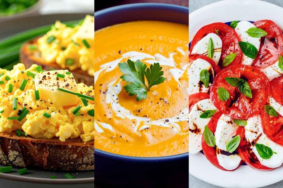 Śniadanie, obiad i kolacja na diecie low FODMAP