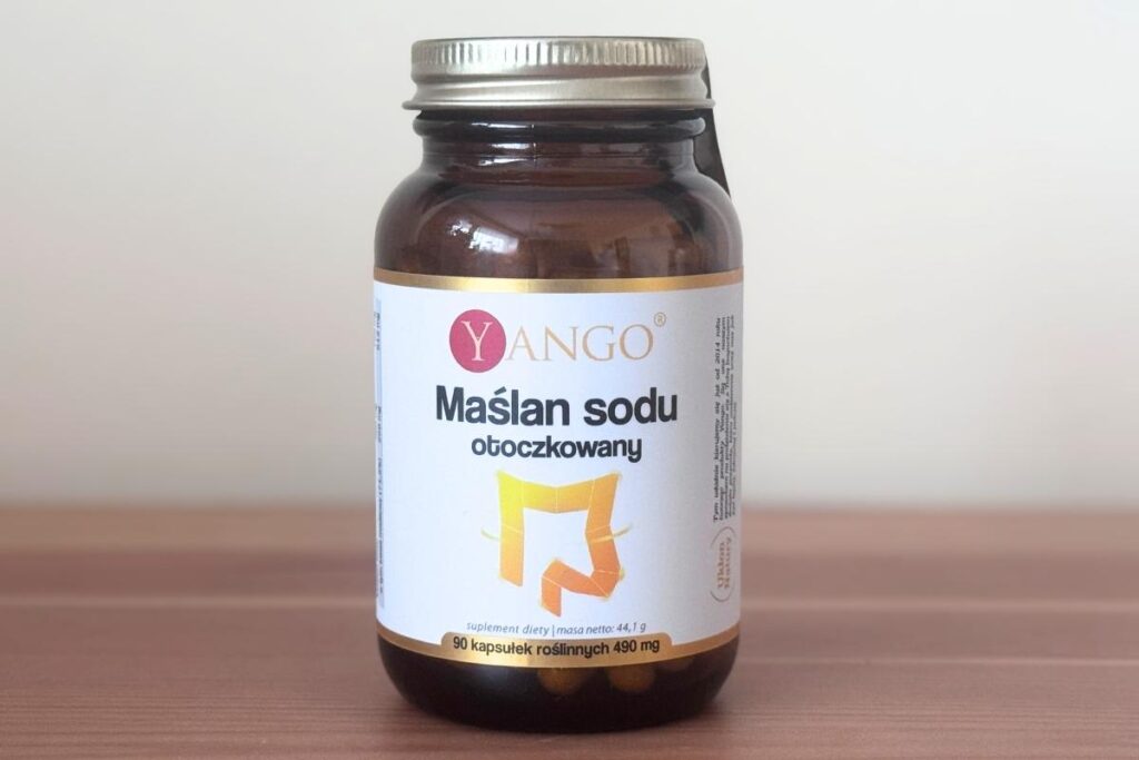 Opakowanie maślanu sodu Yango otoczkowanego