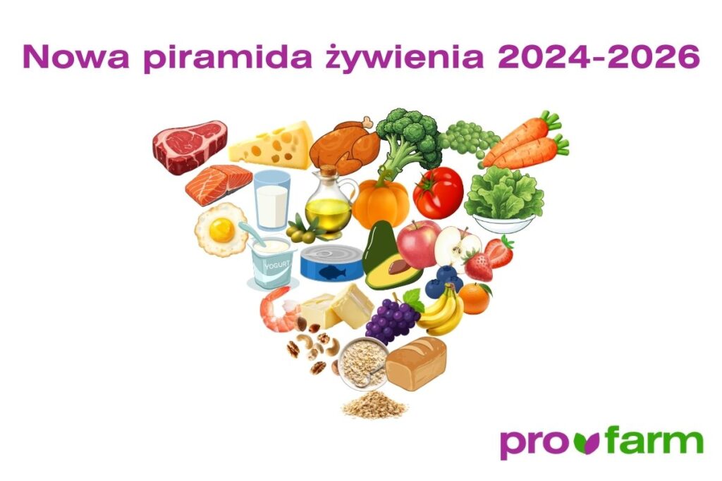 Nowa piramida żywienia na lata 2024-2026