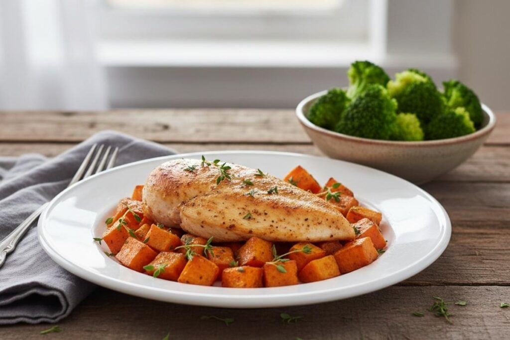 Obiad na poście przerywanym