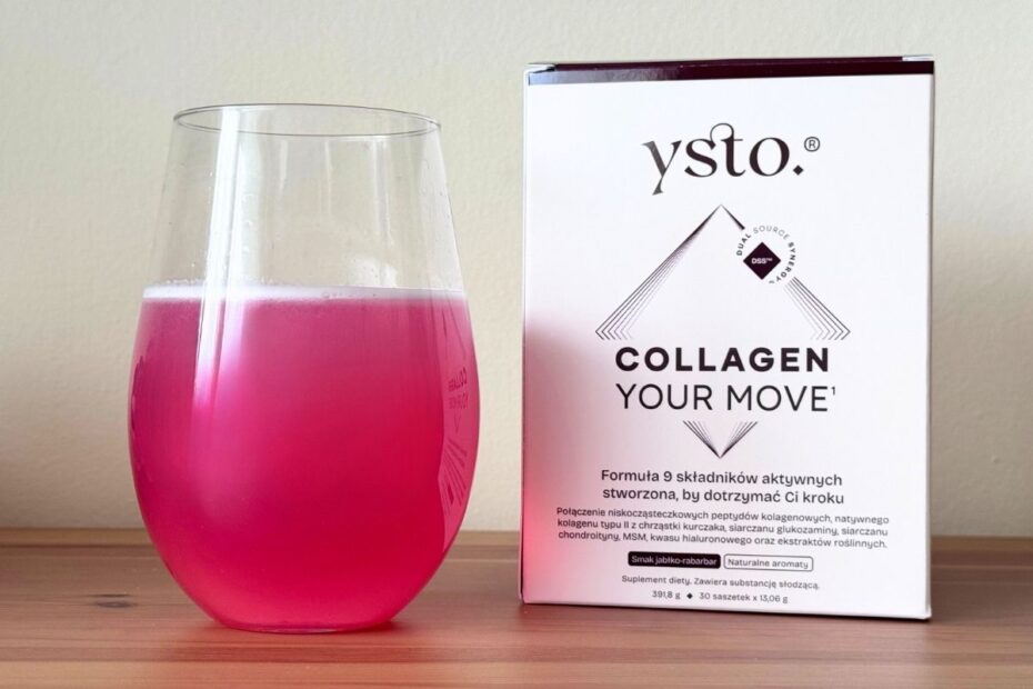 Zdjęcie przedstawia kolagen do picia Ysto Collagen Your Move