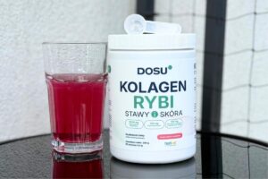 Zdjęcie przedstawia kolagen do picia Dosu Kolagen Rybi Stawy i Skóra